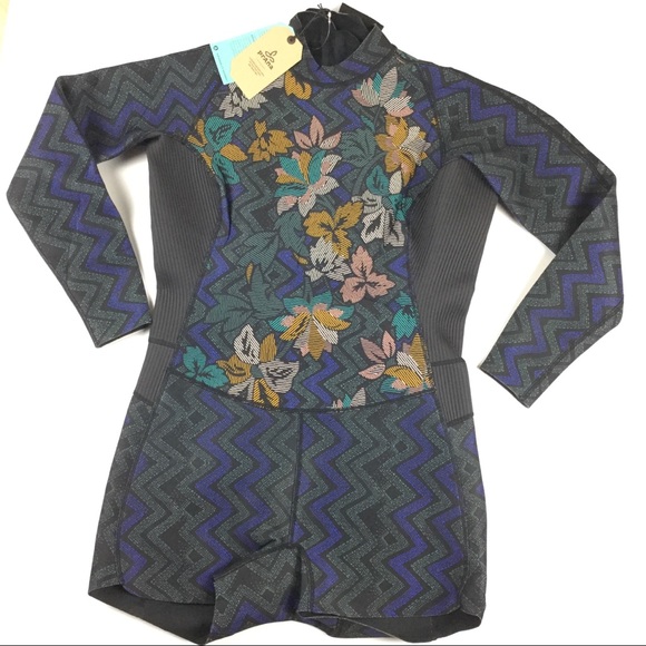 PRANA NWT Kealli Neoprene Shortie Wetsuit XL - Picture 3 of 16